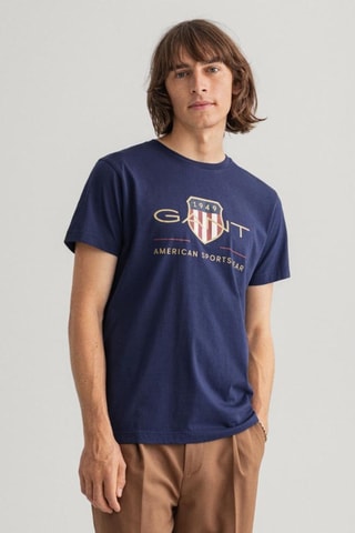 T-shirt regular - Bleu marine