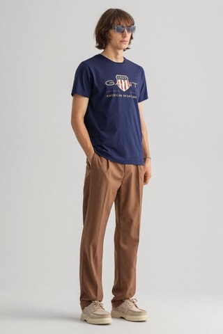 T-shirt regular - Bleu marine