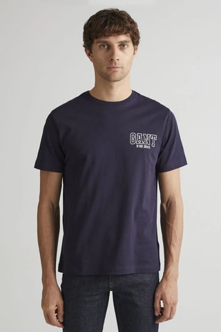 T-shirt regular - Bleu marine