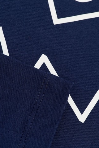 T-shirt Regular Fit - Marineblauw