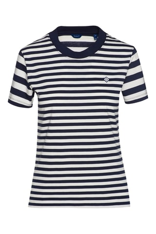 T-shirt relaxed - Bleu marine