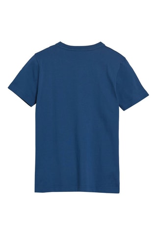Biologisch Katoenen T-shirt Regular - Blauw