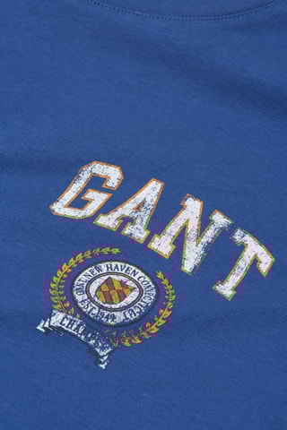 T-shirt - Kobaltblauw en Wit