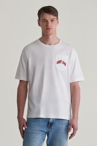 T-shirt - Wit en Rood