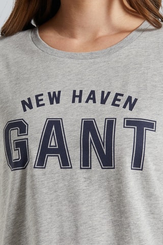 T-shirt - Gemêleerd Grijs