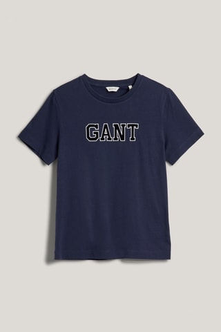 Biologisch Katoenen T-shirt - Marineblauw