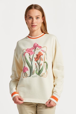 Sweater relaxed - Crèmekleurig