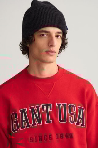 Sweater relaxed - Rood