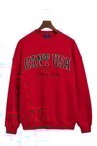 Sweater relaxed - Rood