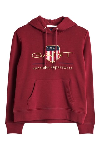 Sweater met Capuchon - Bordeauxrood