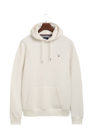 Sweater regular met capuchon - Ecru