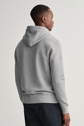 Sweat regular à capuche - Gris