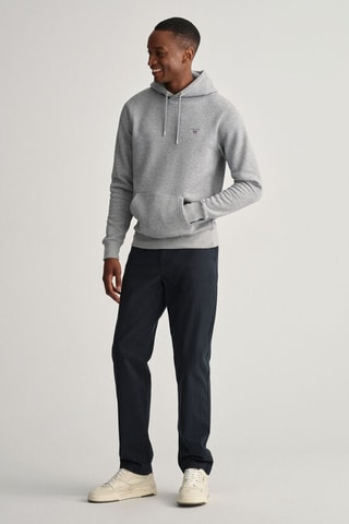 Sweat regular à capuche - Gris