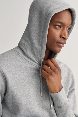 Sweat regular à capuche - Gris