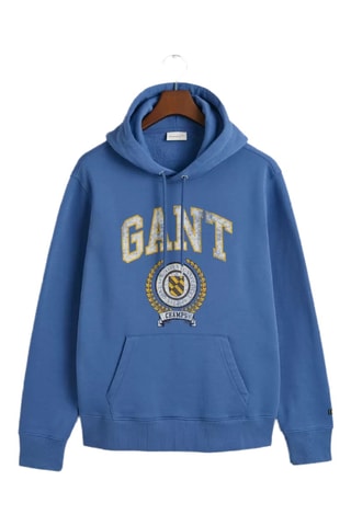 Sweat à capuche - Bleu cobalt