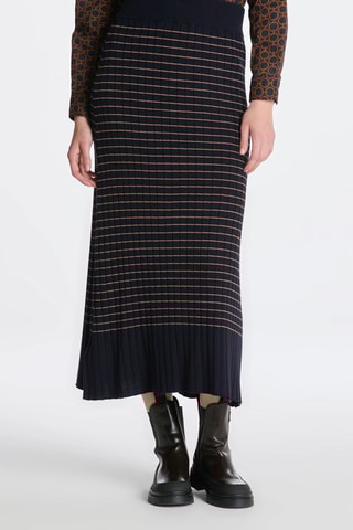 Lange Rok - Marineblauw