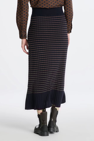 Lange Rok - Marineblauw