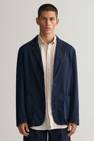 Colbert Regular Fit - Marineblauw