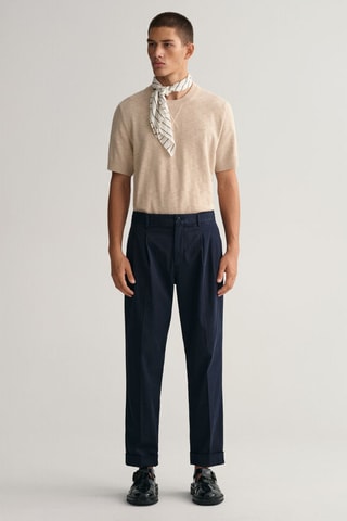 Pantalon - Marineblauw