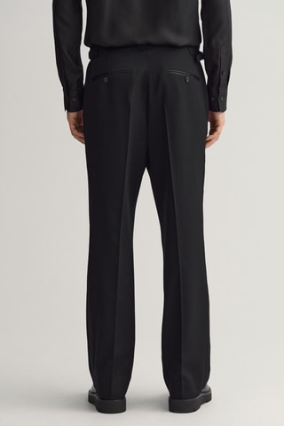 Wollen Pantalon Zwart