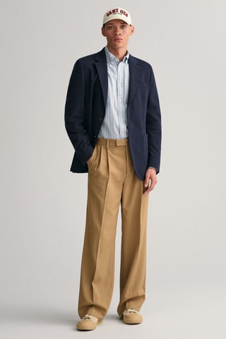 Blazer slim - Marineblauw