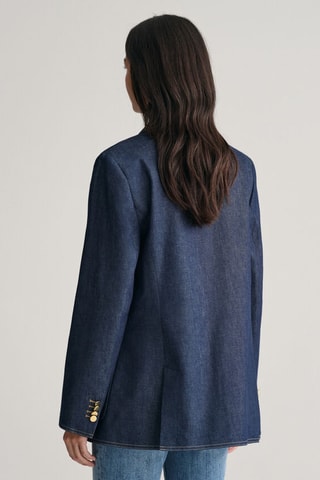 Blazer regular - Donkerblauw