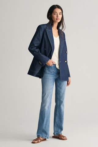 Blazer regular - Donkerblauw