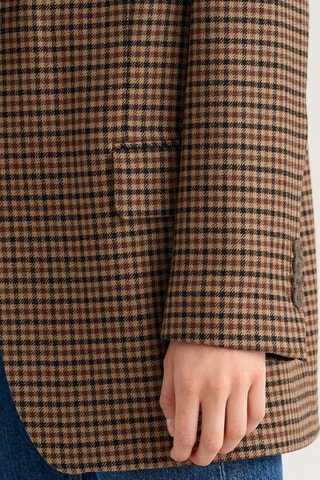 Oversized Wollen Blazer - Beige