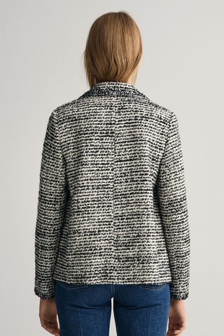 Blazer regular - Crèmekleurig