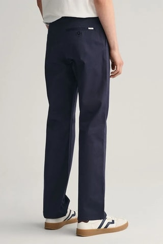 Biologisch Katoenen Broek - Marineblauw