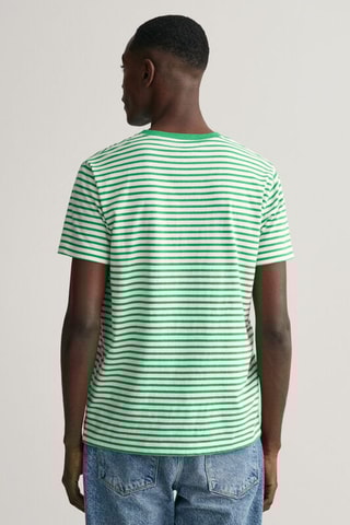 T-shirt - Groen en Wit