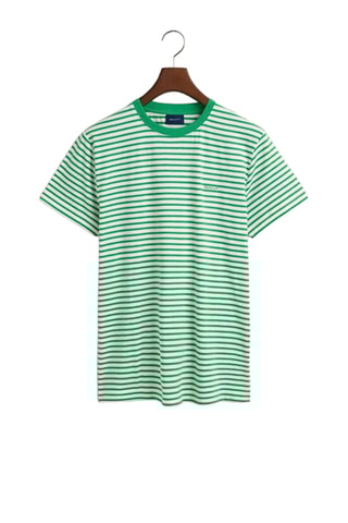 T-shirt - Groen en Wit