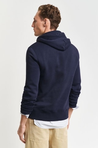 Sweater met Capuchon - Nachtblauw