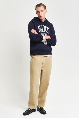 Sweater met Capuchon - Nachtblauw