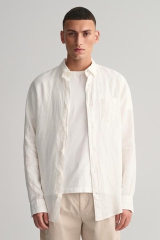 Linnen Overhemd - Wit