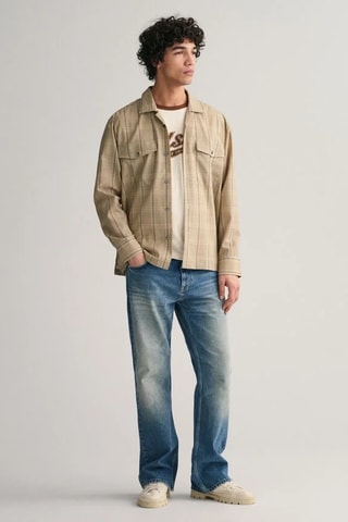 Wollen Blouse - Olijfgroen