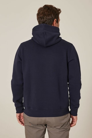 Sweater met Capuchon - Nachtblauw