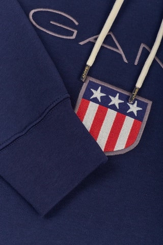 Sweater met Capuchon - Marineblauw