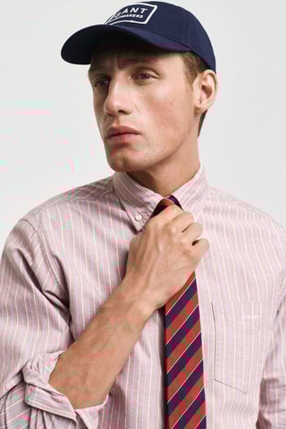 Blouse - Poederroze en Wit