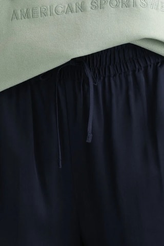 Short Hoge Taille - Marineblauw