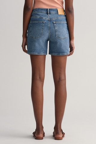 Spijkershort - Kobaltblauw