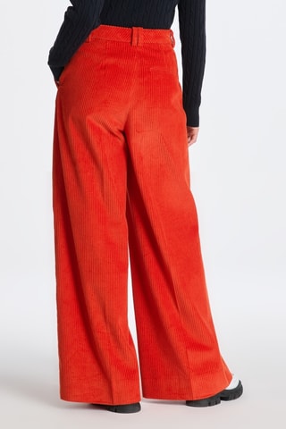 Velours Broek - Oranje