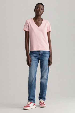 T-shirt - Poederroze