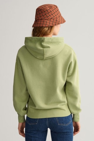 Sweater met Capuchon - Olijfgroen