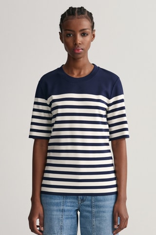 T-shirt - Marineblauw