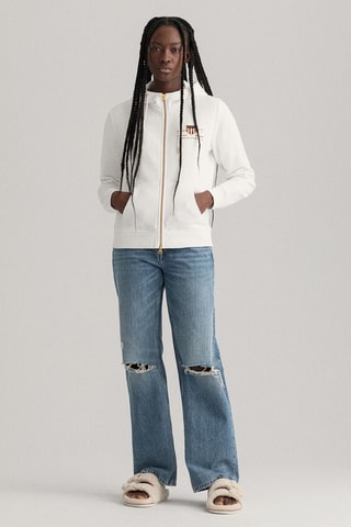 Sweater met Capuchon - Wit