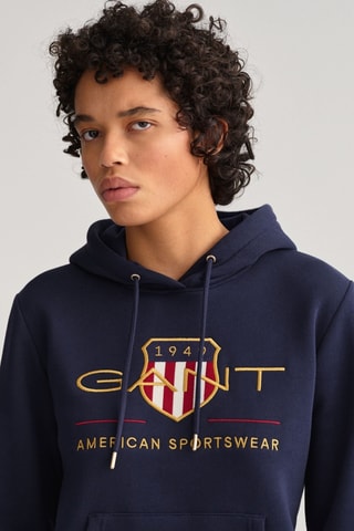 Sweater met Capuchon - Marineblauw