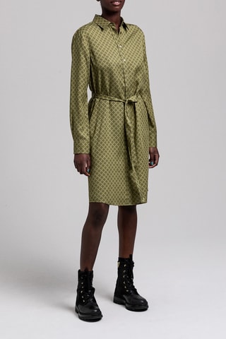 Blouse-jurk - Olijfgroen