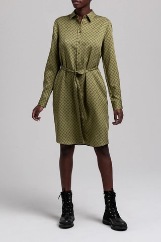 Blouse-jurk - Olijfgroen