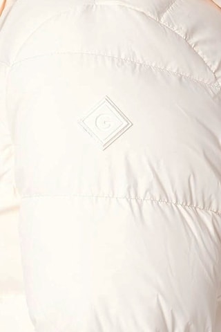 Gewatteerde Jas met Capuchon - Wit